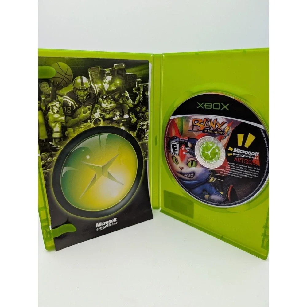 Blinx The Time Sweeper OG Original Microsoft Xbox Video Game No Manual